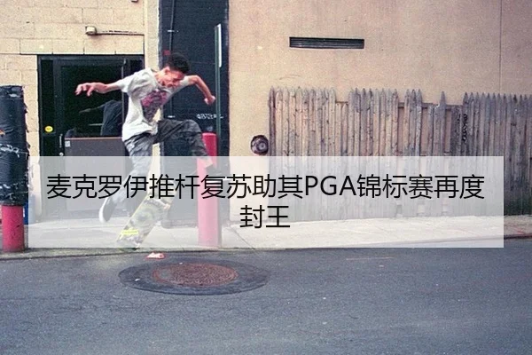 麦克罗伊推杆复苏助其PGA锦标赛再度封王